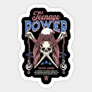 TEENAGE POWER Sticker